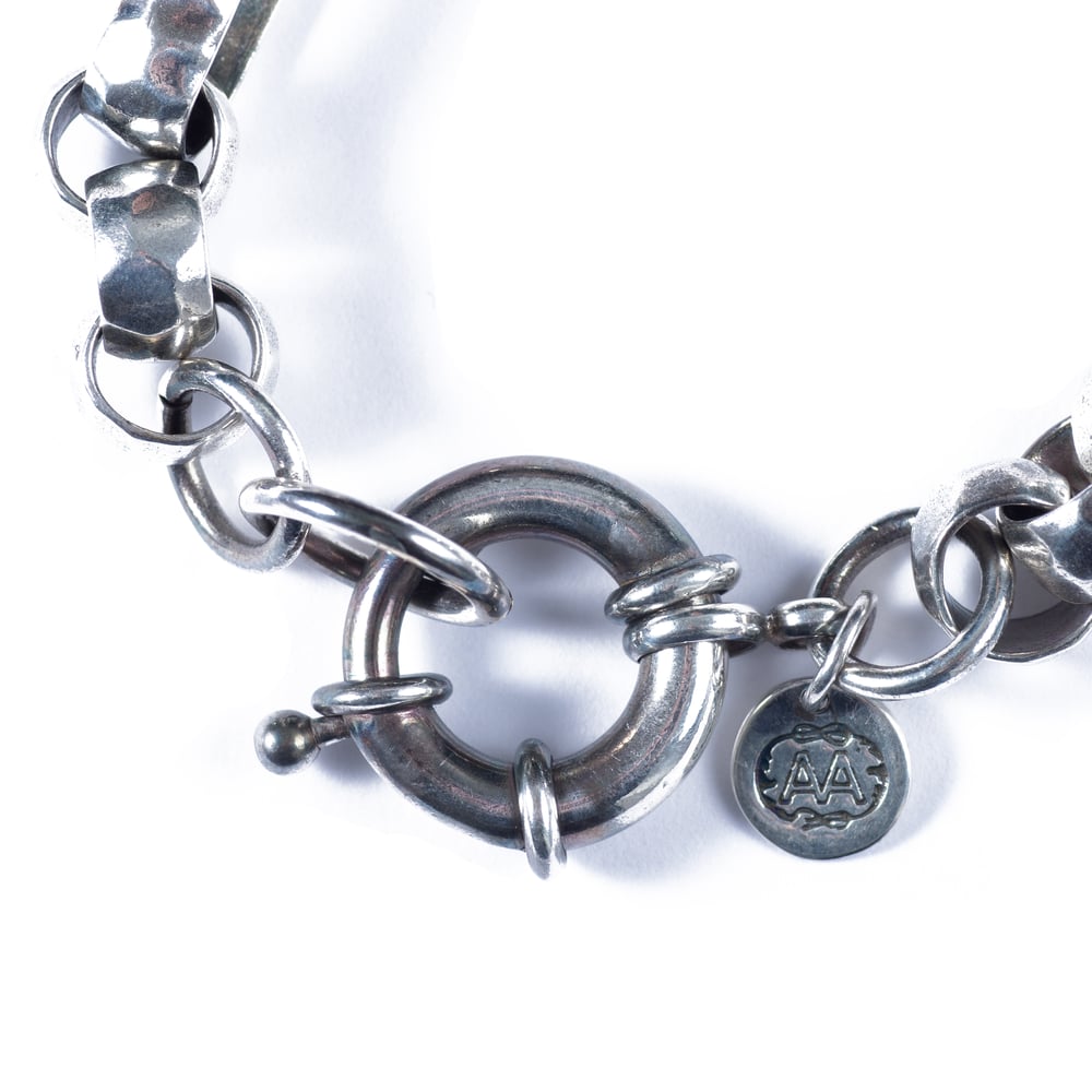 Image of Bracelet IRMA plaqué argent vieilli