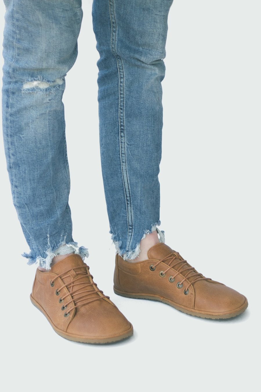 Image of Barefoot Sneakers in Caramel