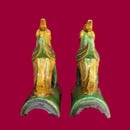 Image of Chinese Roof Tiles: Pair of Phoenix