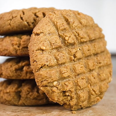Image of the best peanut butter cookie
