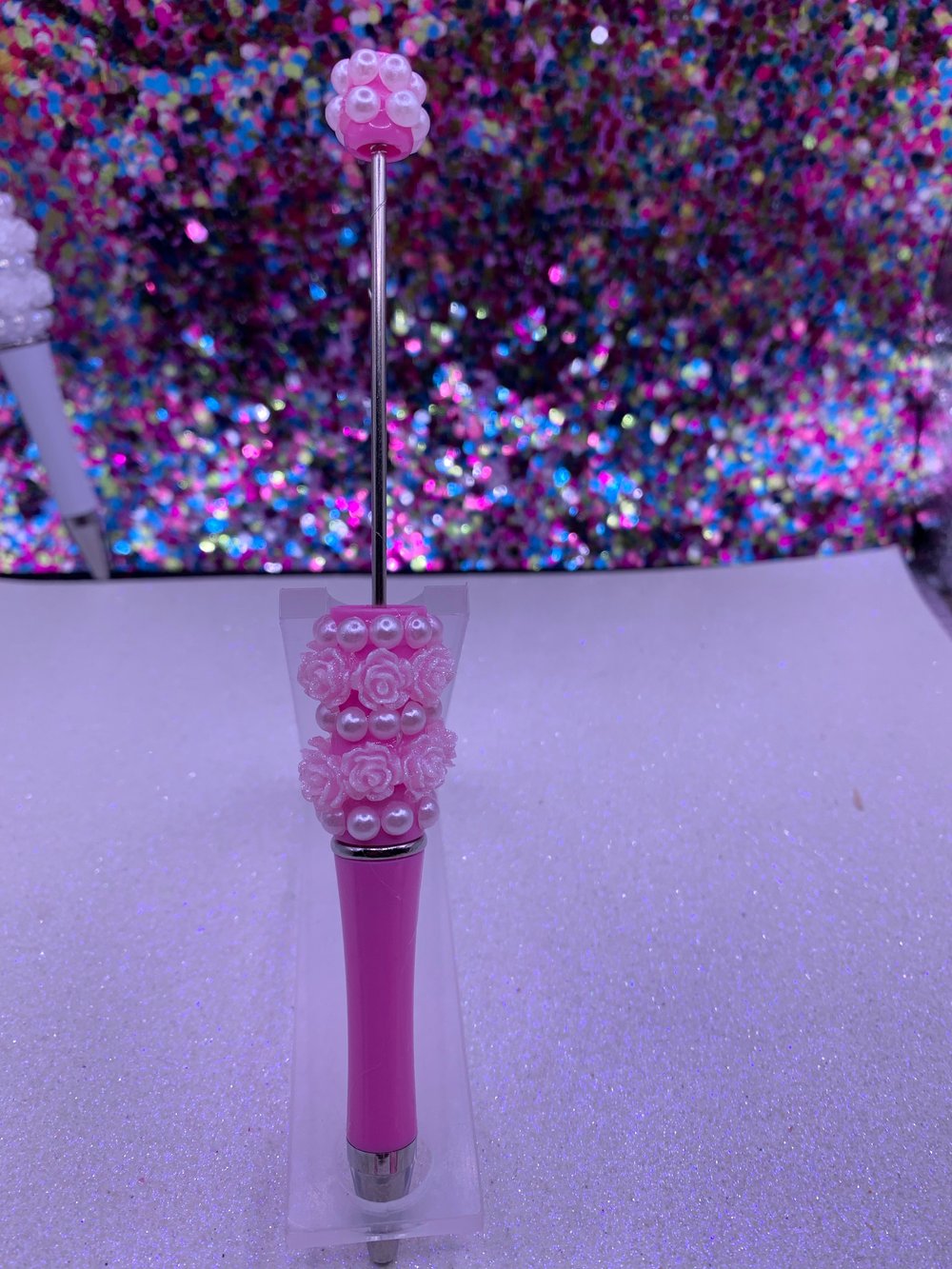 Image of Pearl/Flower Pen