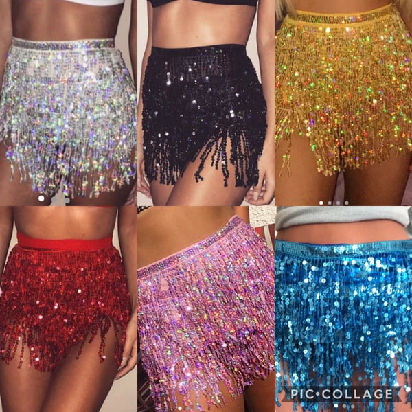 Image of IBIZA sequin skirt