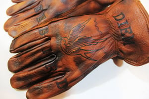 Image of Free Bird Double Sparrow custom gloves #9