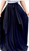 Pleated Maxi Skirt