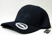 Image 2 of Black Curved Peak Hat