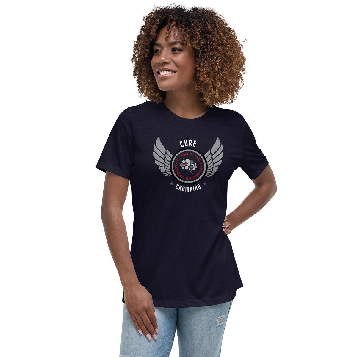 Image of Cure Champion Women's Relaxed T-Shirt