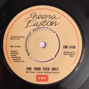 Image of James Bond Framed 7 inch Vinyl (Theme Tunes)
