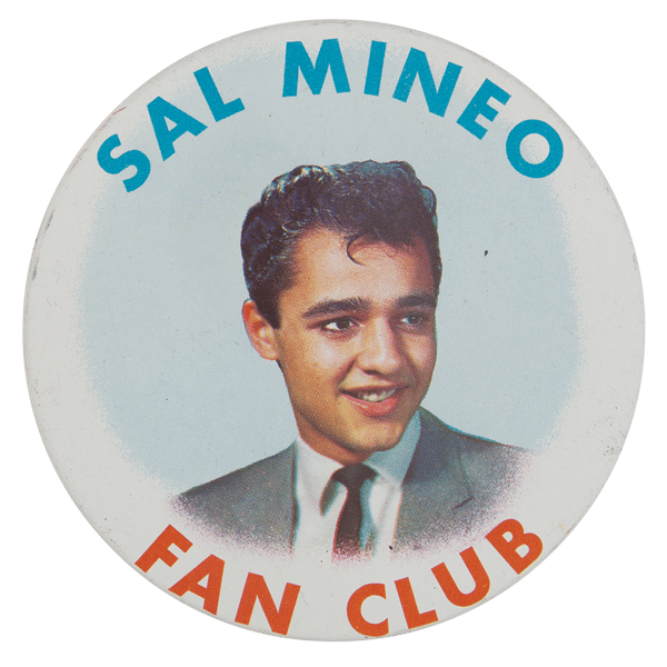 Image of Sal Mineo Fan Club button