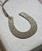 Image of Glitter Tag - Horseshoe