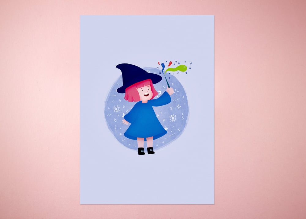 Image of Little Witch Print