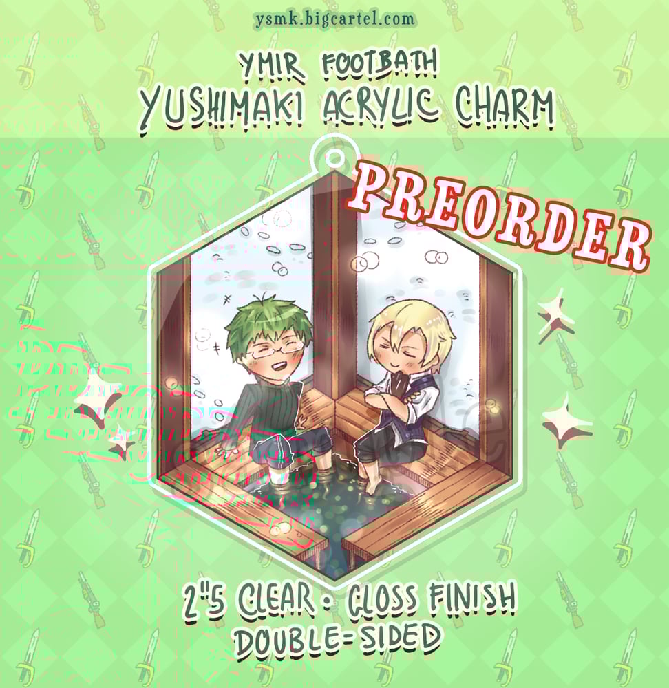 Image of Ymir Foot Bath YushiMaki 2"5 keychain