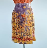 Image 1 of pull on velvet skirt