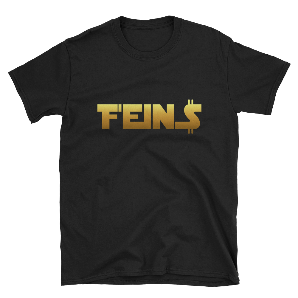 Image of Fein$ Black Logo T-Shirt