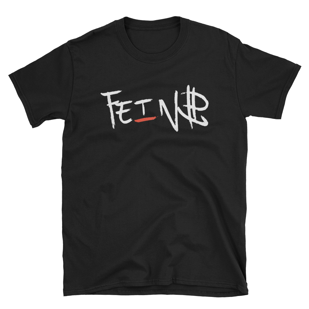 Image of Fein$ Black/White Logo T-Shirt