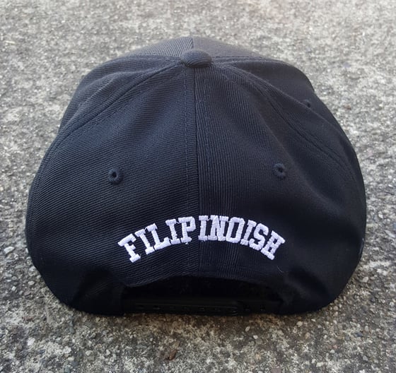 Image of Blk/Wht Fil-am Flag