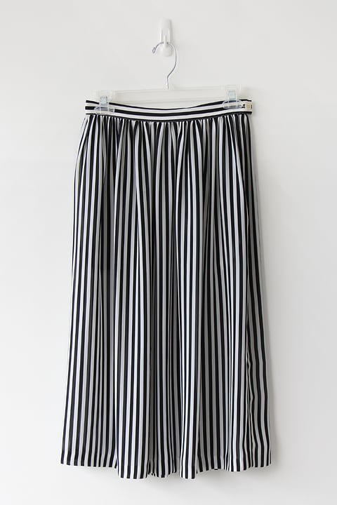 Image of SOLD Classic Chaus Black And White Skirt