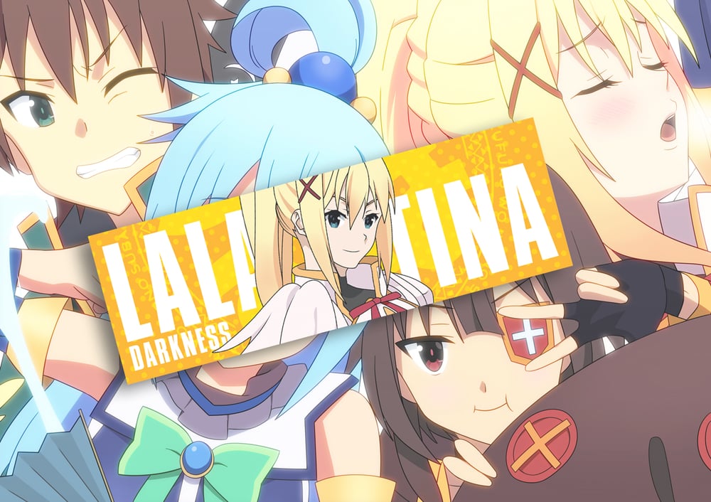 El Sparkle🇮🇩 on X: I change Kazuma become Lalatina (darkness