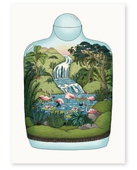 Image 1 of 'Flamingo Falls' Limited Edition Art Print