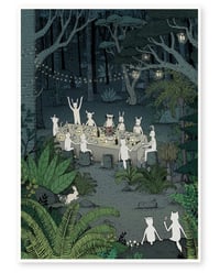 Image 1 of 'Forest Party' Limited Edition Art Print
