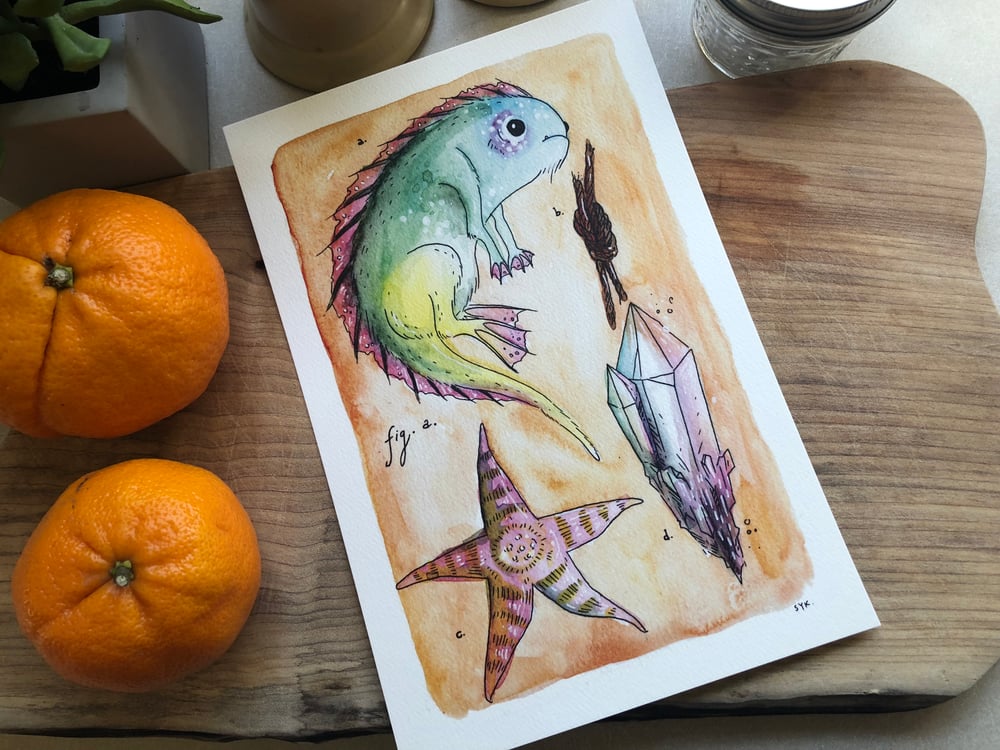 Image of Tidebeast Print - Rowdy Splashyboy