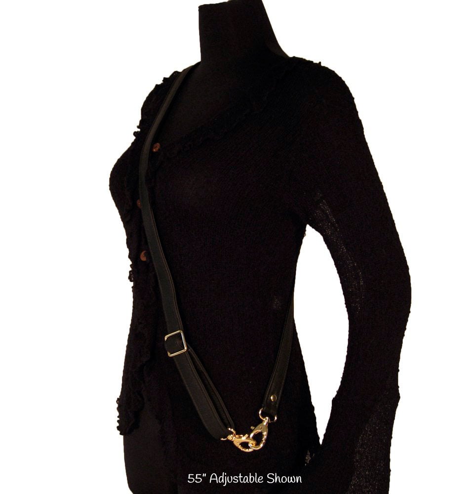 Dooney & Bourke Replacement Adjustable Shoulder/Crossbody Strap - 1 Wide -  Choose Leather + Hooks