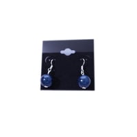 Image 1 of Glow Bead Single Drop Earrings