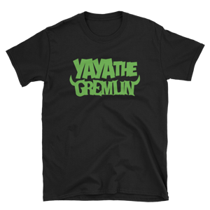 Image of YA YA THE GREMLIN - LOGO [BLACK/GREEN]