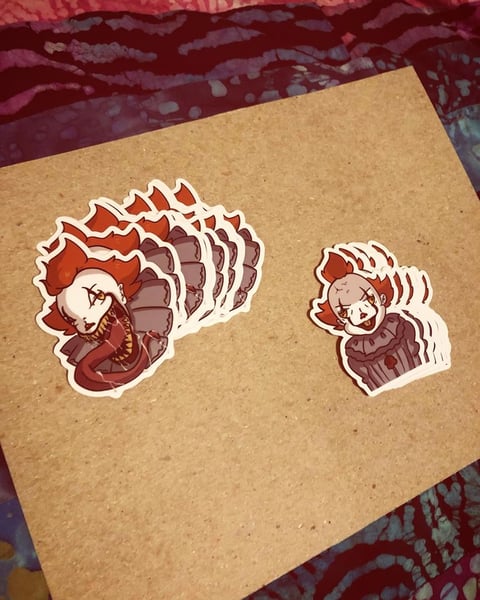 Image of Pennywise Sticker Duo