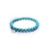 Image 1 of Glow Bead 8mm Bracelet