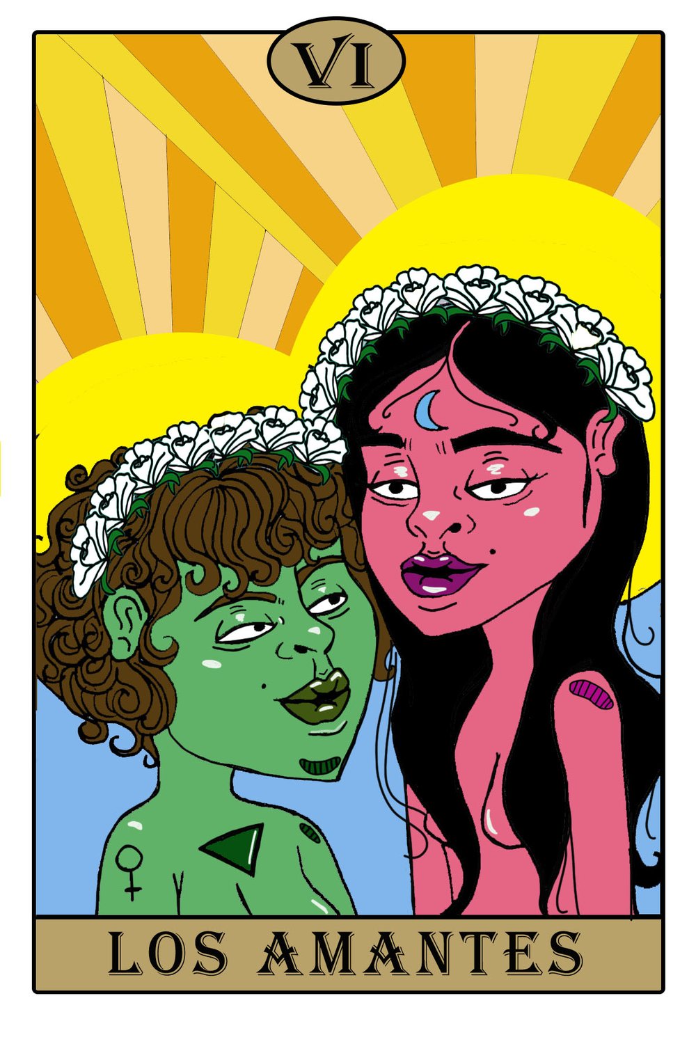 Image of Los Amantes Tarot