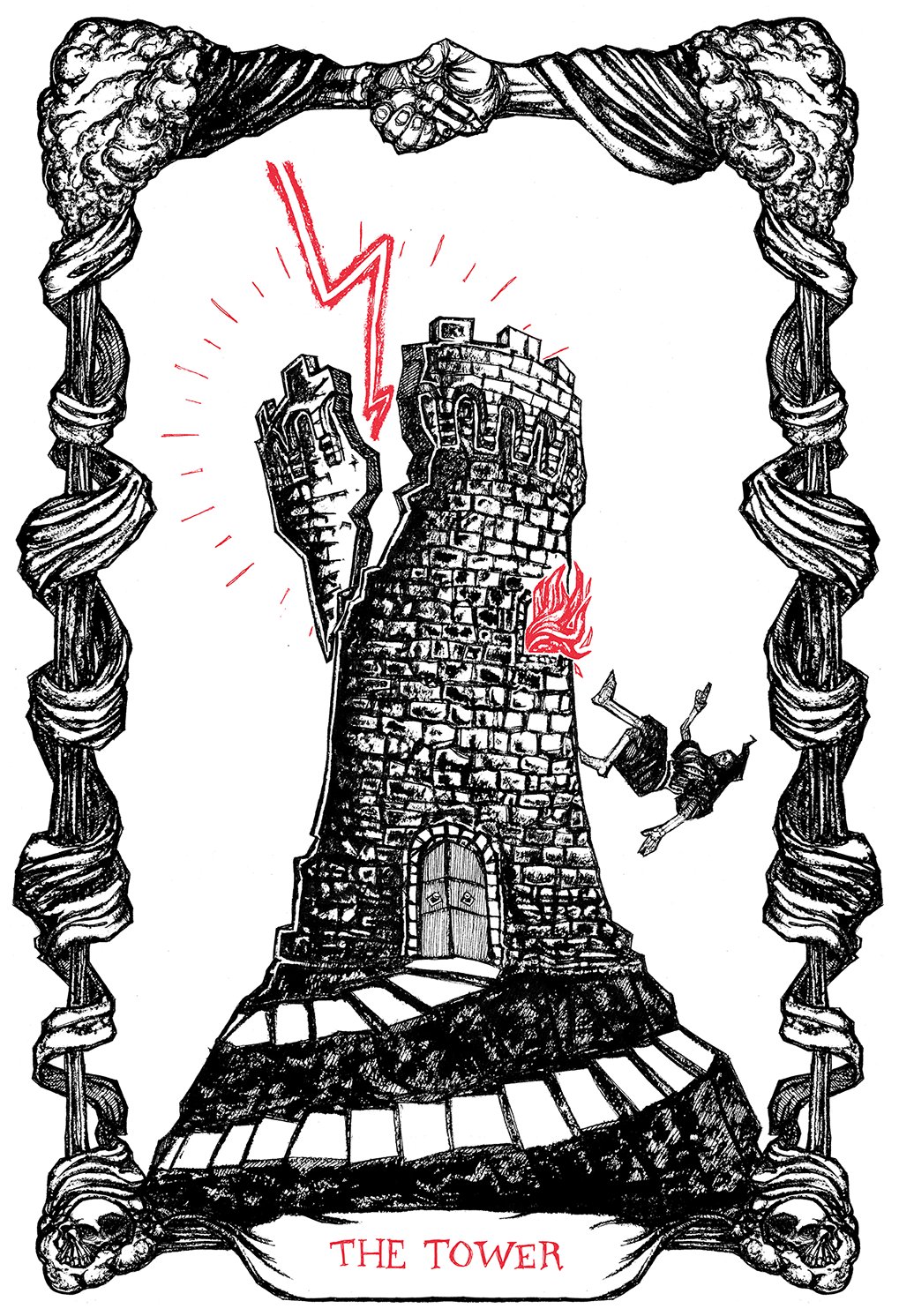 babel tower tarot card by redtrujillo on DeviantArt