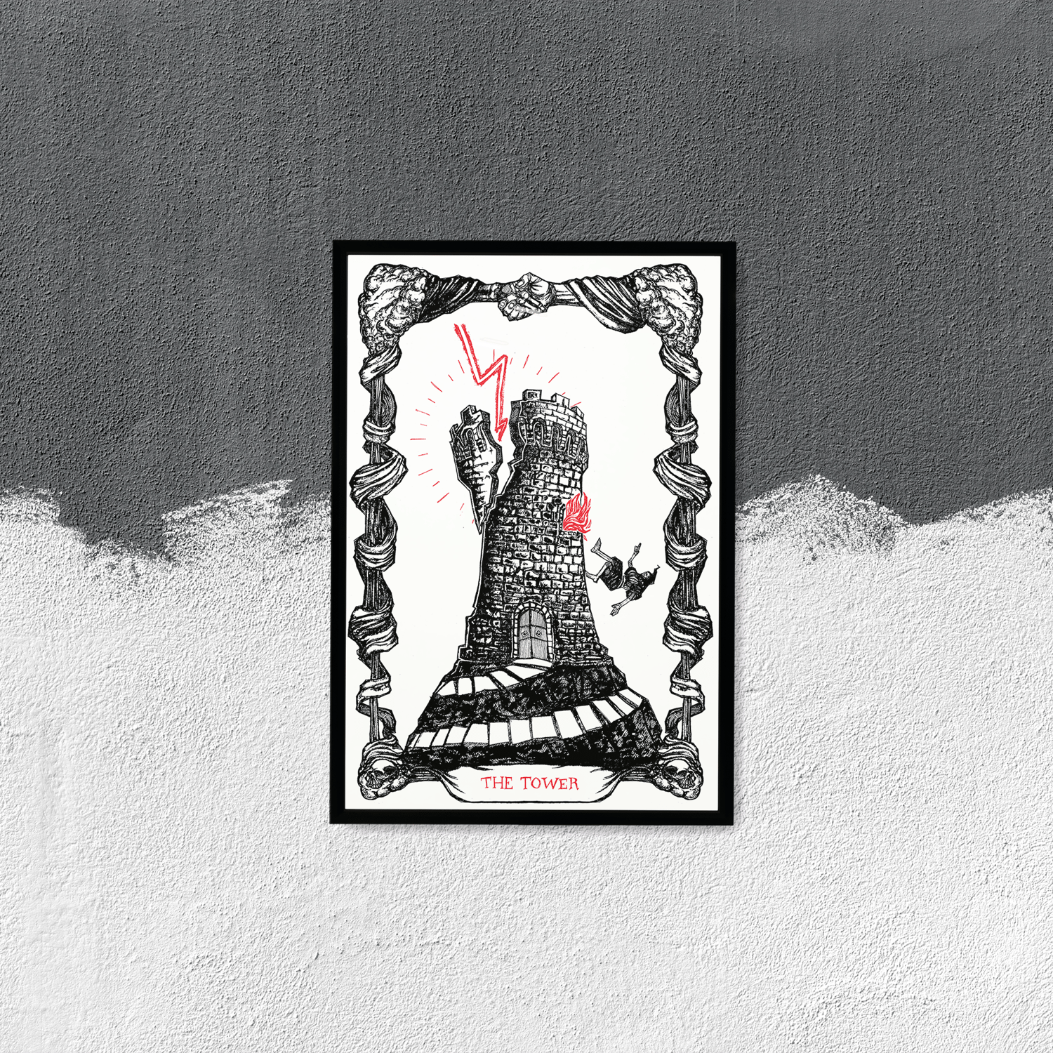 Image of The Tarot of The Tower, 11"x17"