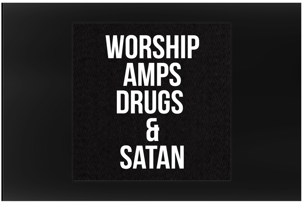 Image of Patch - Amps Drugs Satan
