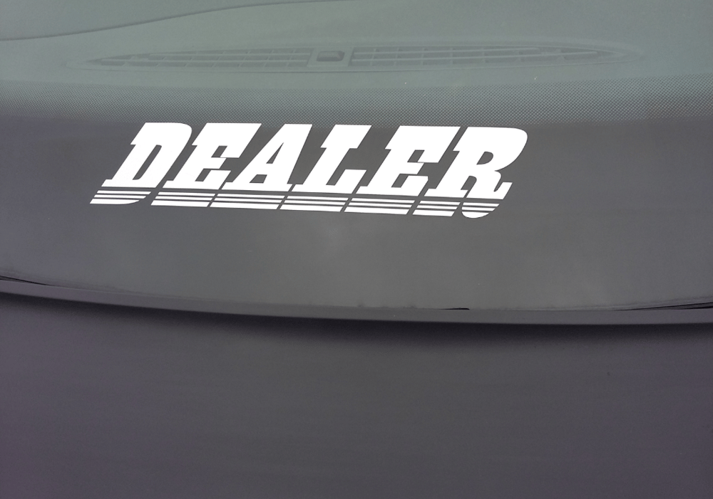 Image of Dealer sticker vol1