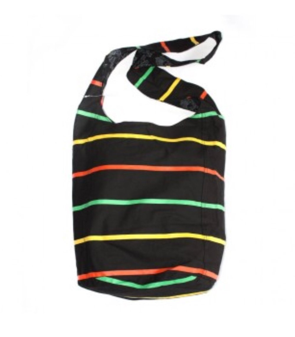 Bob Marley Perform stripe bag