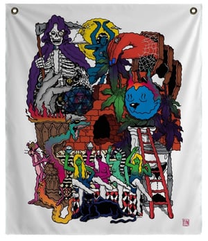 Image of Hidden message tapestry