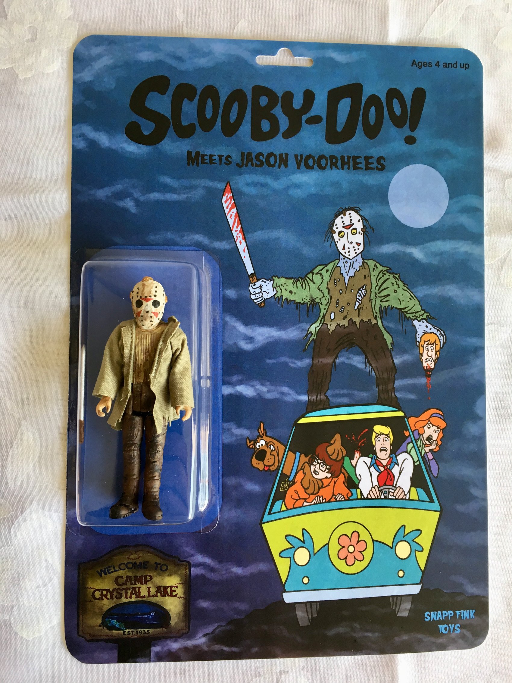 ScoobyDoo meets Jason Voorhees Snapp Fink Toys