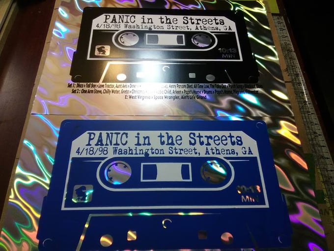 Image of Panic in the Streets 20th Anniversary Lava Foil 13x19