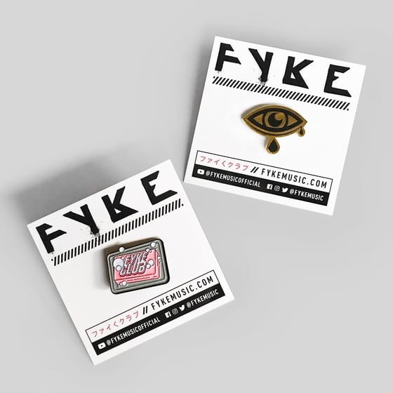 Image of FYKE Dual Enamel Pin Set