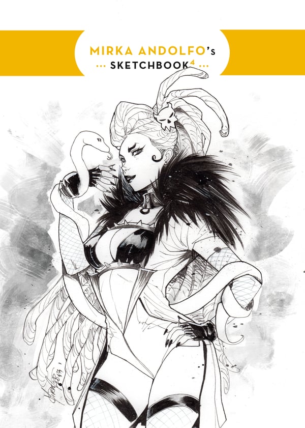 Image of Mirka Andolfo's Sketchbook 4