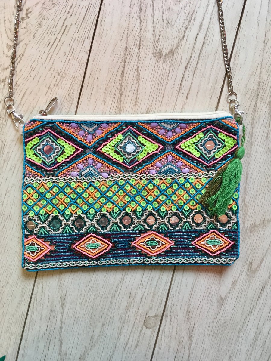 Image of SAN ANTONIO X-BODY EMBELLISHED BAG