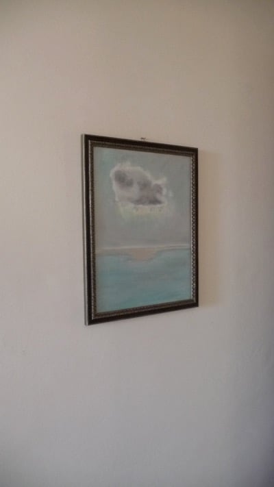 Image of Storm Cloud with Pool of Silver Light