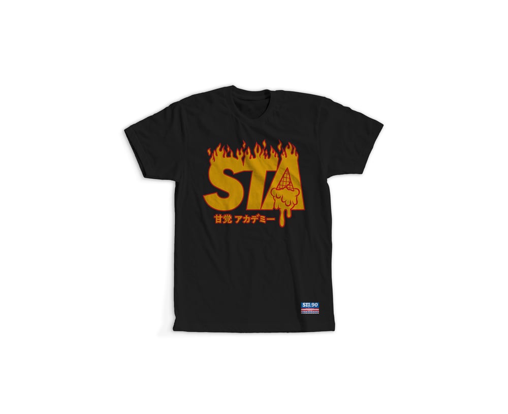 Image of STA Flame James Tee Black