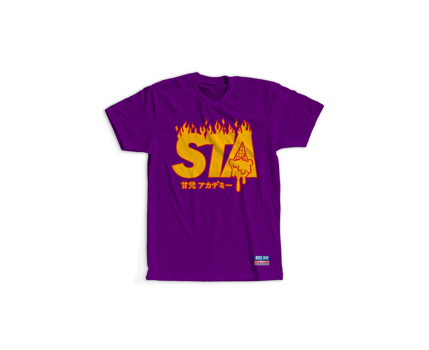 Image of STA Flame James Purple Haze Tee (Limited)