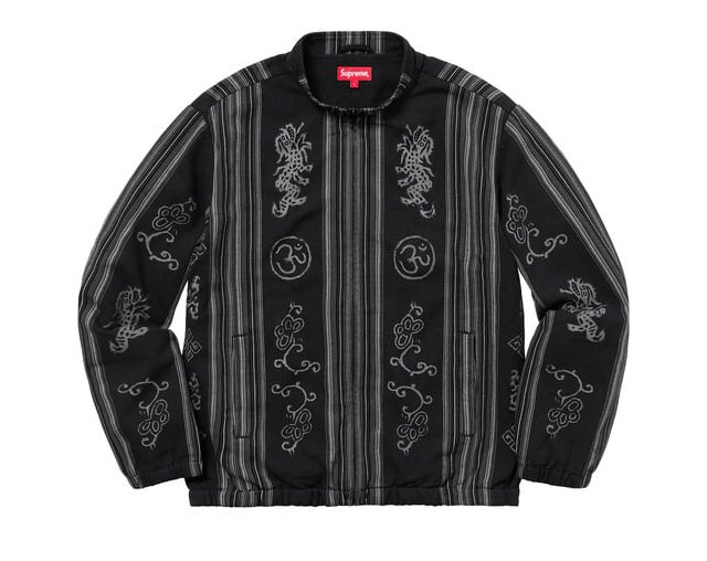 Supreme Woven Striped Batik Jacket