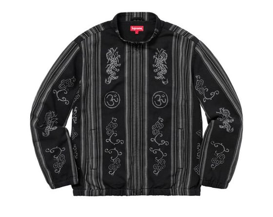 Image of Supreme Woven Striped Batik Jacket