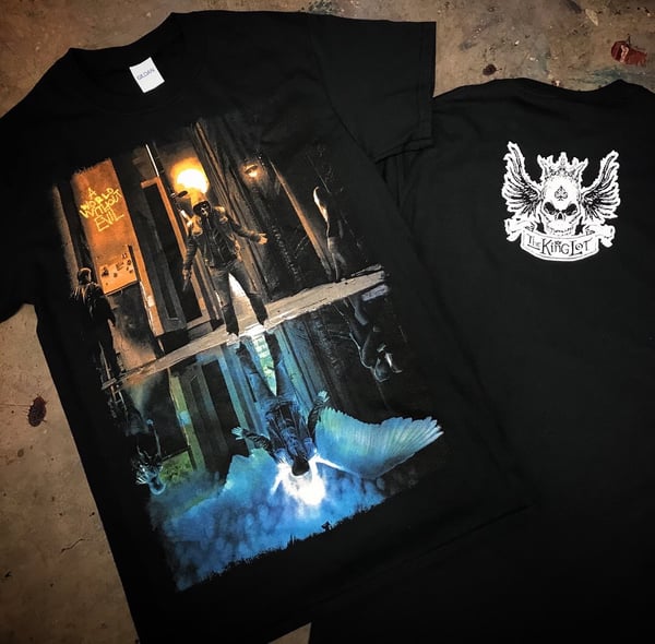 Image of The King Lot A World Without Evil T-Shirt (Pre-order)