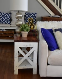 Chunky End Table