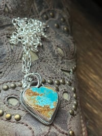 Image 3 of Desert Sky Heart Necklace