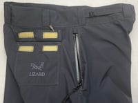 Image 3 of BLACK EXTRA BAGGY TECHNICAL LIZARD PANTS